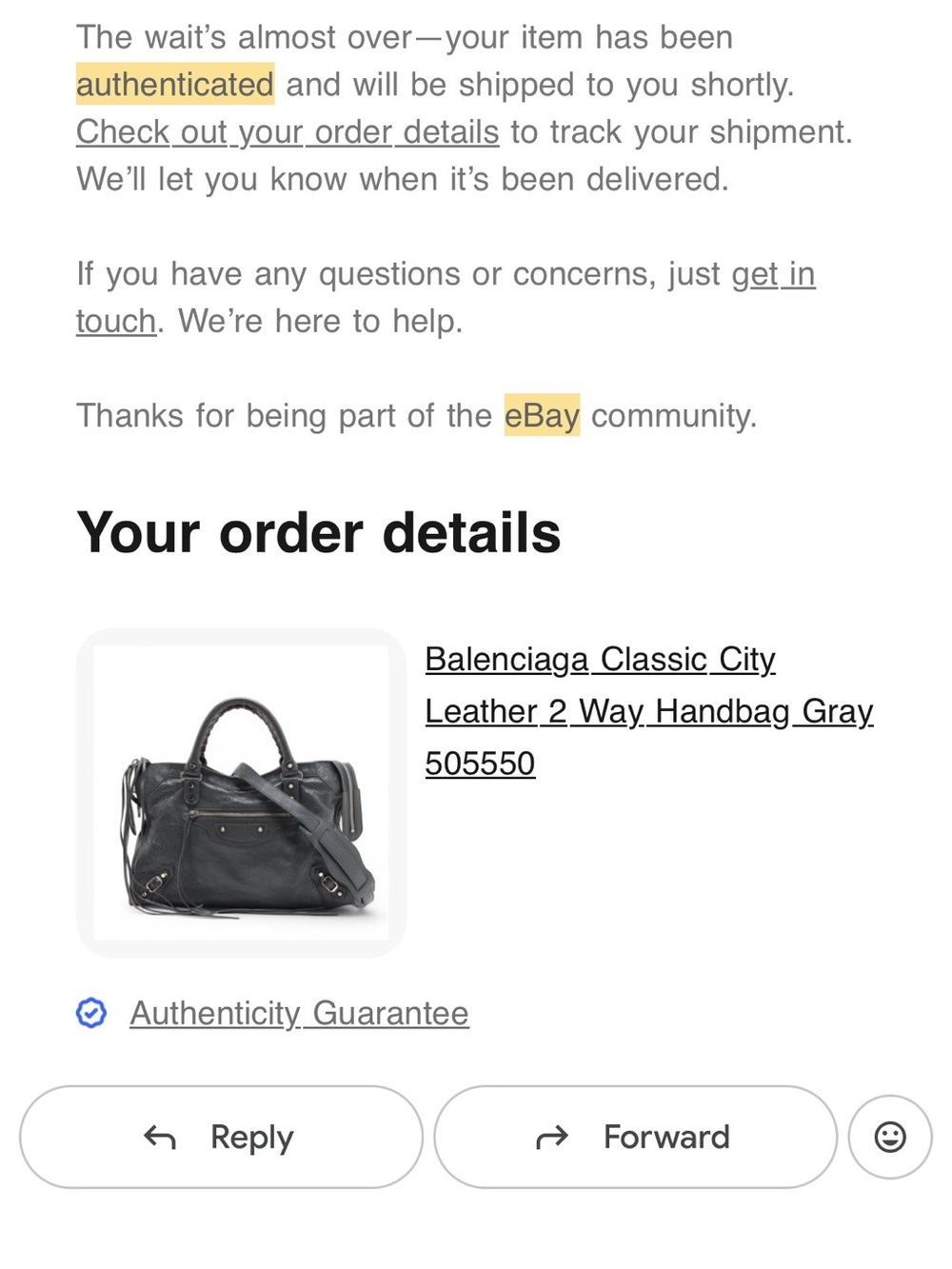 Grey Balenciaga City Handbag (Medium) - Picture 8 of 8